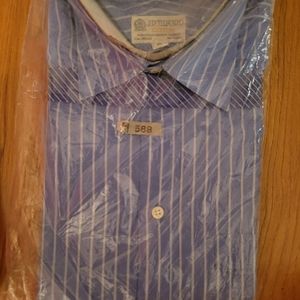 J.P Tilford Striped button down 16neck size 35